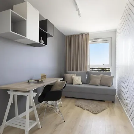 Apartment Seastory Brzezno 2 Sypialnie Parking Plaza By Elite Gdansk