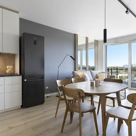 דירה Seastory Brzezno 2 Sypialnie Parking Plaza By Elite Apartments גדנסק